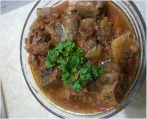 Lindy's Oxtail Stew