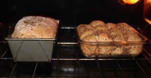 Phylilis' Bread, Baking.