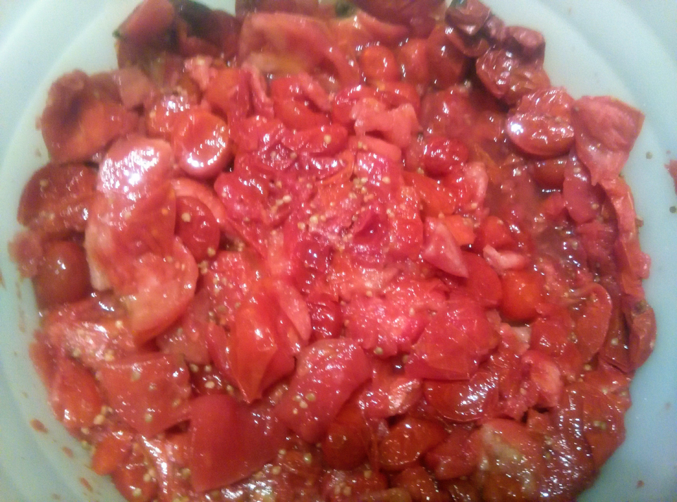 Tomato vinegar. Oct 21