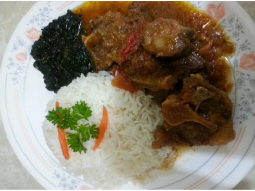 Oxtail stew