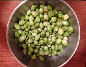 Washed Green Tomatoes