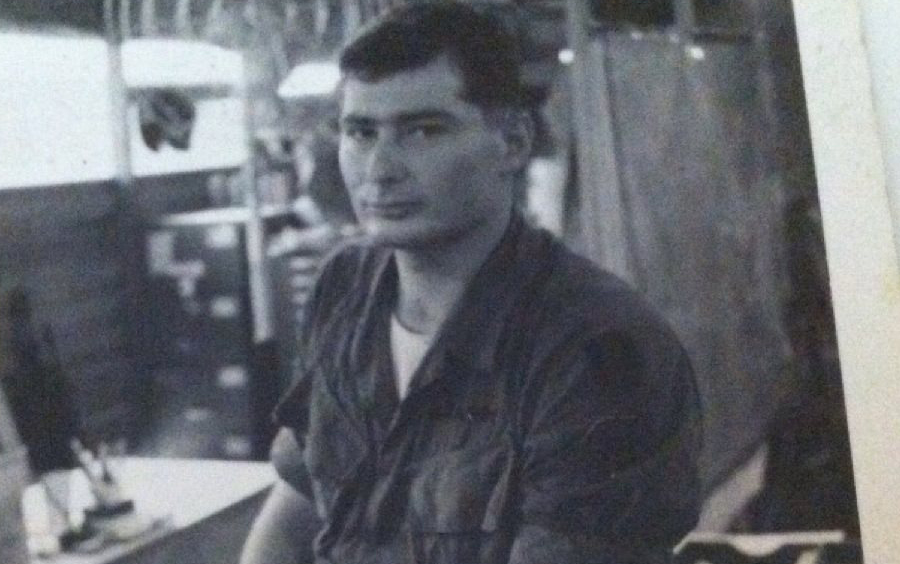 Bill Wimberly in the army