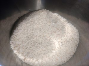 Rice for vinegar step 1 June 26