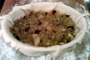 Mincemeat Pie without top