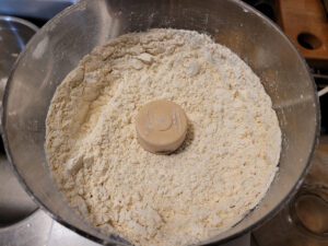 Almond flour with icing sugar