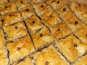 Baklava closeup