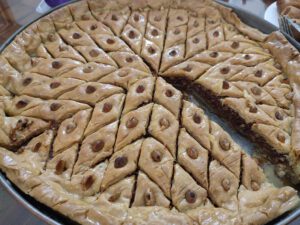 Traditional Algerian Balawa made from Bahdja's family recipe, for Eid ul fitr